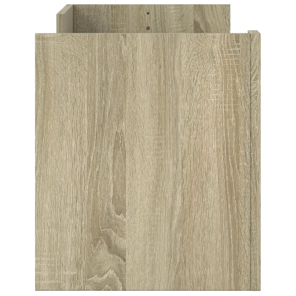 vidaXL Mobile per TV Rovere Sonoma 100x35x40 cm Legno Multistrato