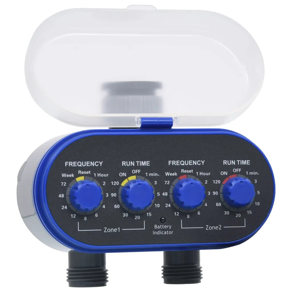 Timer per Irrigazione Doppia Uscita con Valvole a Sfera 147889