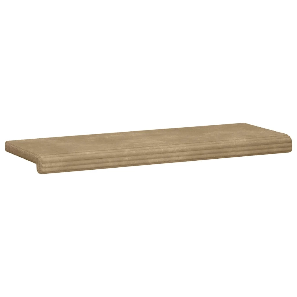 Cuscino per panchina Corduroy Morbido Tortora Profondità 35 cm 42043379