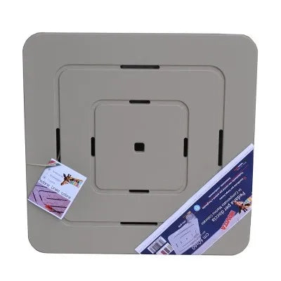 Pedana doccia in legno 60 x 60 ideale per piatto 80 x 80 tortora antiscivolo