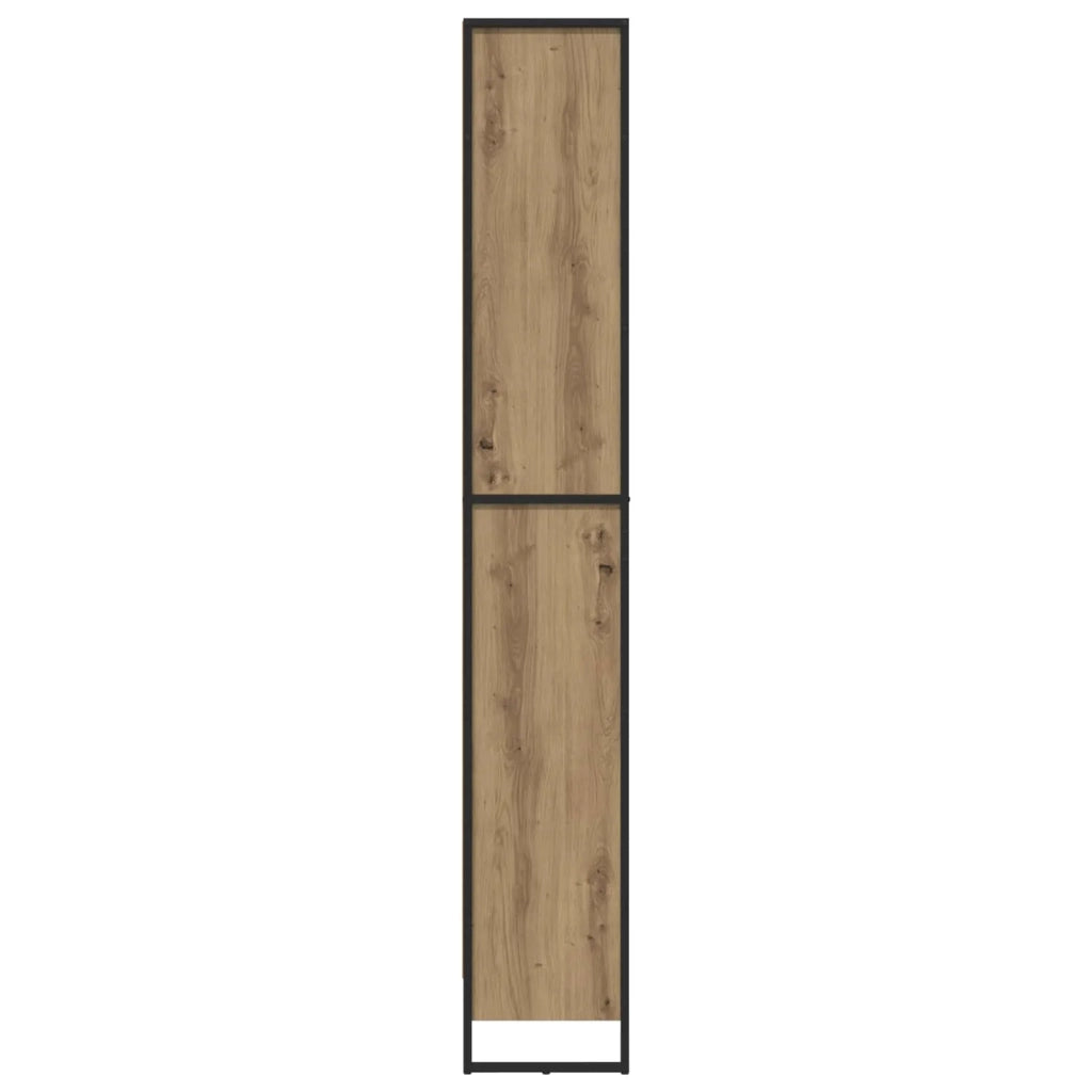 Armadio per Libri 2 pcs Rovere Artigianale 60 x 30 x 189,5 cm 3403003