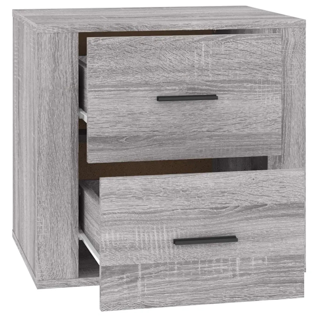 Comodino Grigio Sonoma 50x39x47 cm 816710