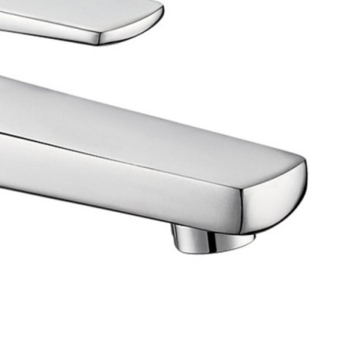 Miscelatore rubinetto asia per lavabo in ottone colore cromato con piletta *** confezione 1