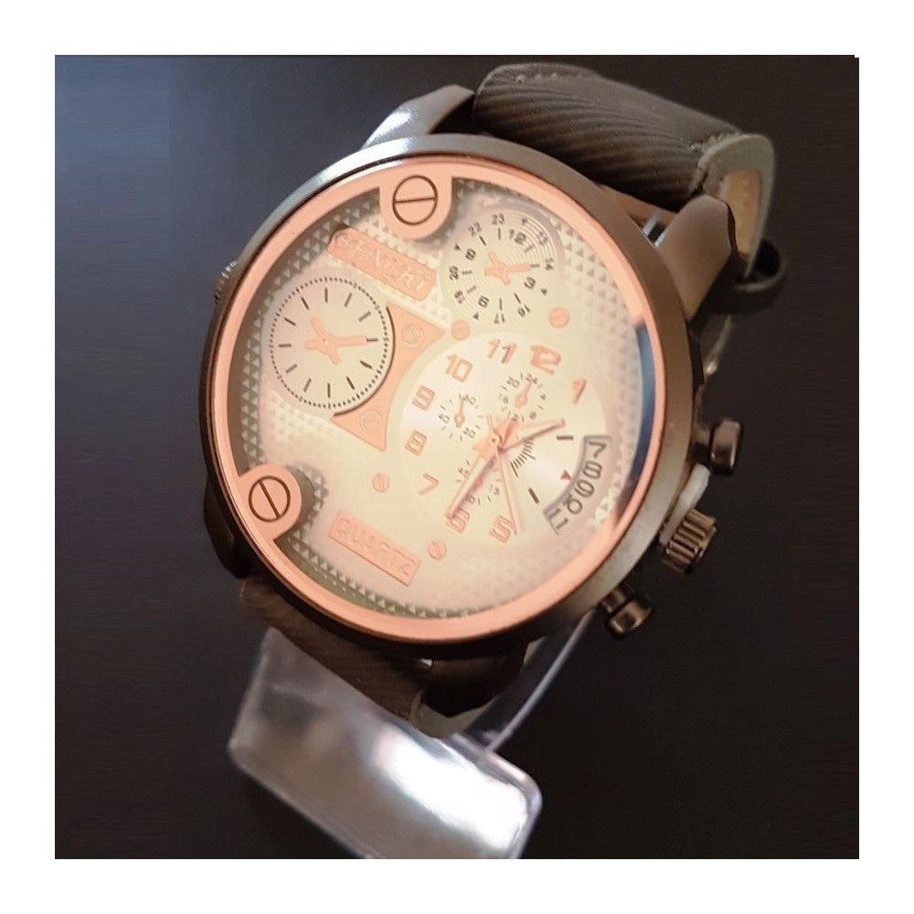 Trade Shop - Orologio Da Polso Benchi Hw1069 Uomo Analogico Quarzo Fashion Casual -