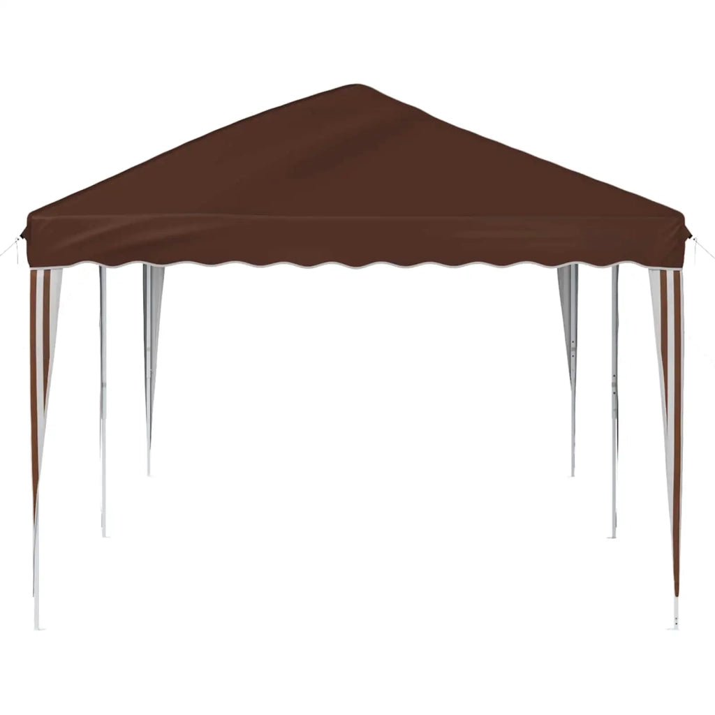 Tenda per feste a pop-up 575 x 290 x 245 cm Marrone