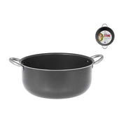 Casseruola 2 manici Family Stone Ø 34 cm antiaderente in alluminio