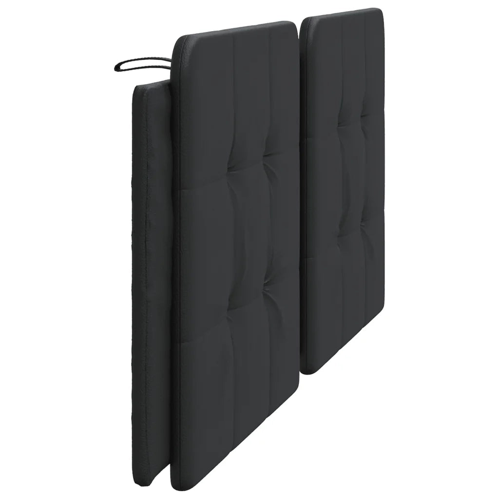 Cuscino Testiera Nero 200 cm in Similpelle