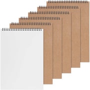 Quaderno di disegno A4 - 160 g/m² carta - Legatura spirale - 60 pagine - Copertina in kraft - Ideale per acquerelli e matite - Blocco di disegno