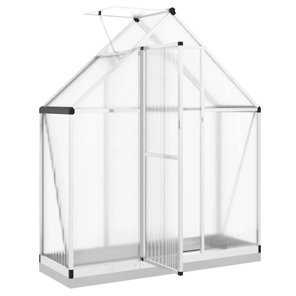 Telaio Serra con Base Argento 169x58x202 cm in Alluminio CFW6487587