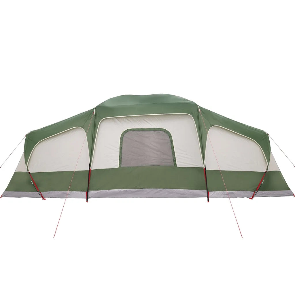 Tenda da Campeggio con Portico a Cupola 9 Persone Impermeabile