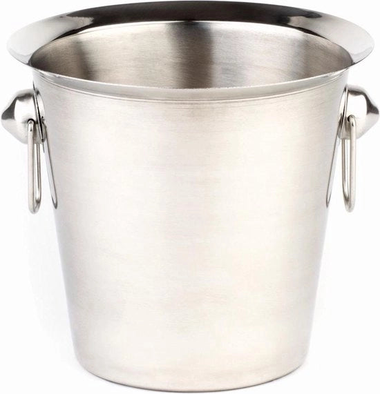 Secchiello per ghiaccio diametro 20 cm altezza 19 cm - Inox.