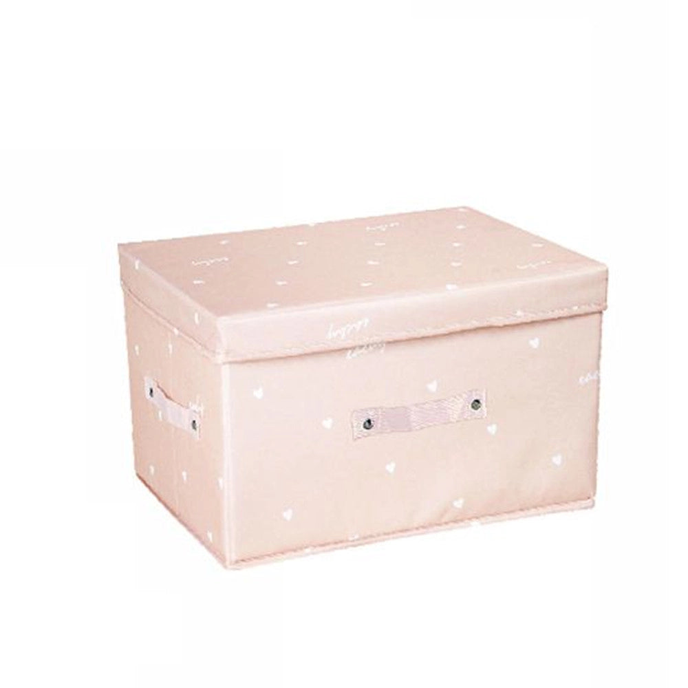 Trade Shop - Box Scatola Salvaspazio Armadio Contenitore Porta Oggetti Organizer 35x30x20 Cm -