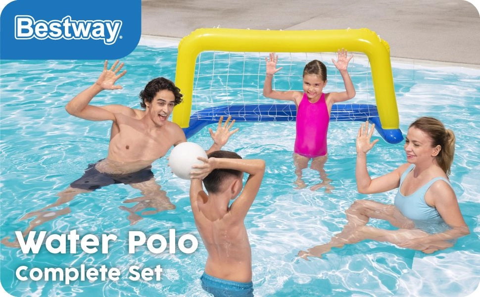RETE GONFIABILE PER PISCINA 3+ INCLUSA DI PALLONE GONFIABILE