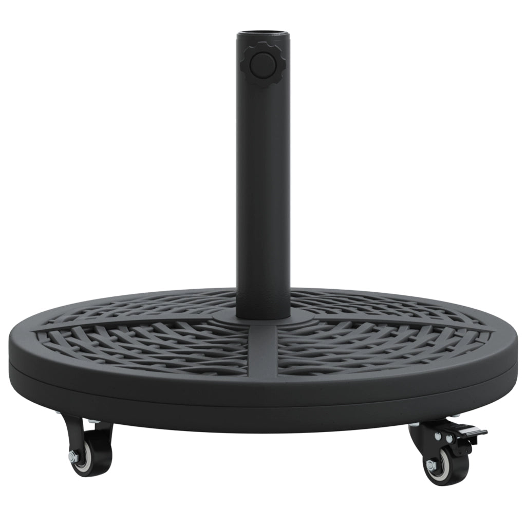 Base per Parasol con Ruote per Polsi Ã˜38-48 mm 13 kg Rotonda