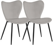 Set di 2 sedie per sala da pranzo Maika in velluto 9