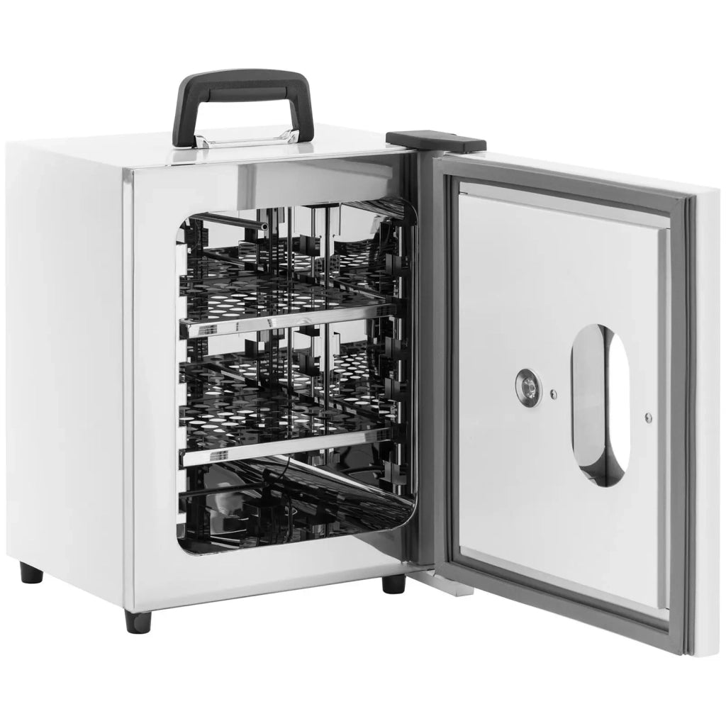 Forno da laboratorio 65 °C 12,8 litri acciaio inox vetro PU acciaio bianco 14_0010259