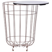 Tavolino da Salotto Oro Ø 40 cm 287664