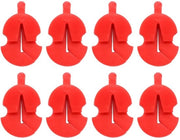 Accessori per strumenti ad arco - Demper 8 pezzi - Demper per violino - Accessori per violino - Gomma - Leggero e Sostenibile