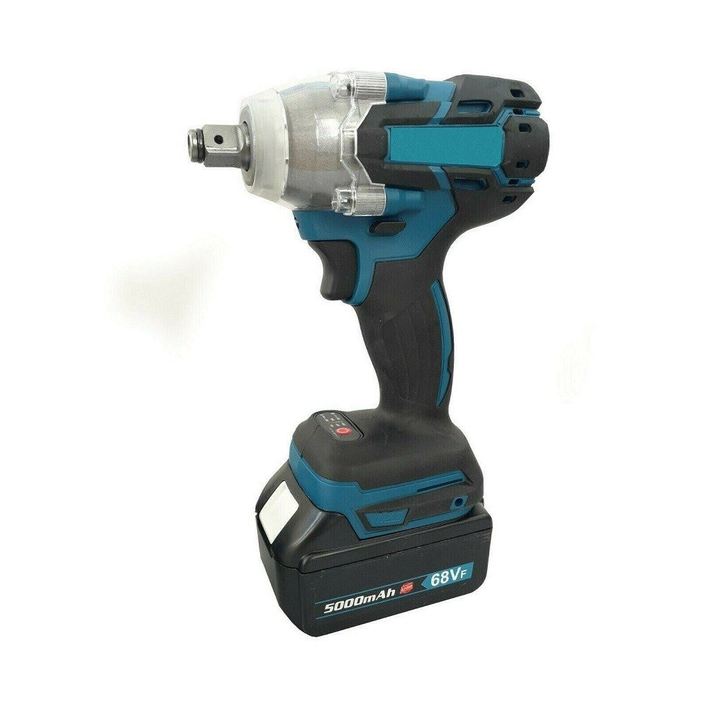 Trade Shop - Avvitatore Impulsi Svita Avvita Bulloni Auto Camper Doppia Batteria 20 V 1/2" -