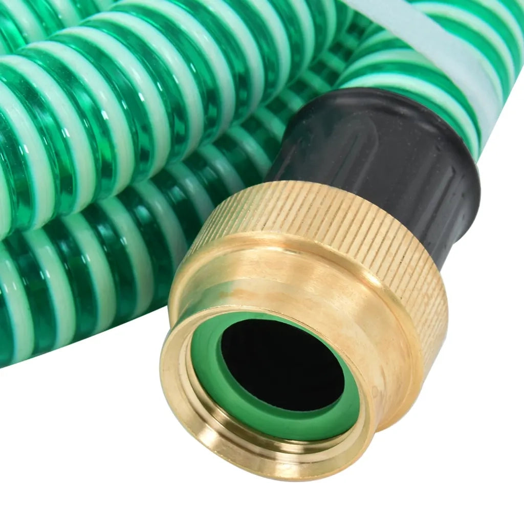 Tubo di Aspirazione con Connettori in Ottone 5 m 25 mm Verde cod mxl 55121