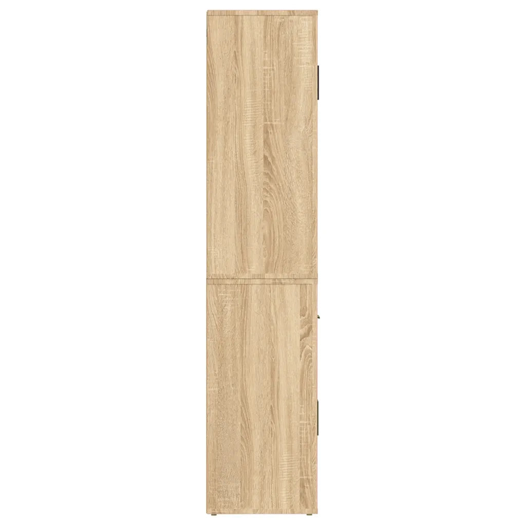 Credenza | Madia | Buffet da pranzo | Armadio da pranzo Rovere Sonoma in Legno Multistrato