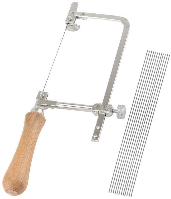Tagliente per artigianato - Zappa per legno - Lame intercambiabili - Denti regolabili - Materiale resistente - Adatto per metallo e plastica