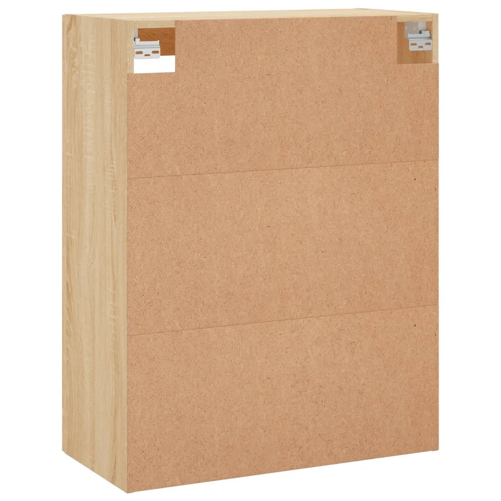 Armadietti a Parete 2 pz Rovere Sonoma in Legno Multistrato CFW1851629