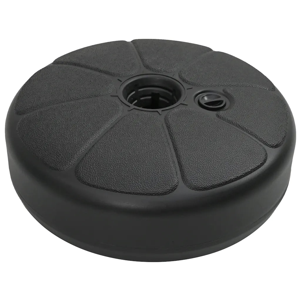 Base per Ombrellone Riempibile con Sabbia/Acqua 15L Nera CFW3828530