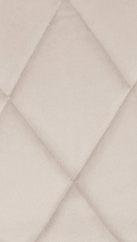 Sgabello da bar Lazio Velvet crema,cromo
