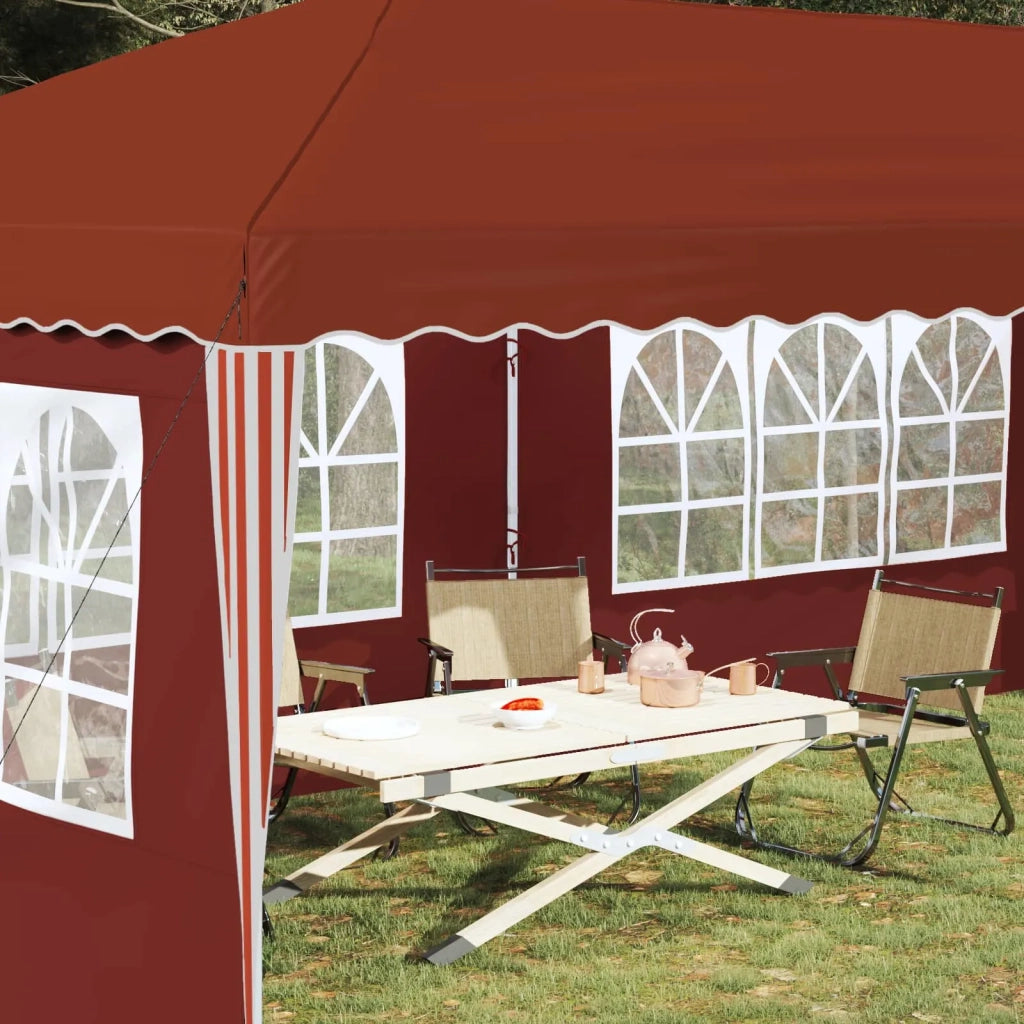 Tenda per feste a pop-up 575 x 289 x 245 cm Terracotta 42019798