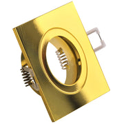 Faretto incasso quadrato oro GU10 FEBE 323347 Polux