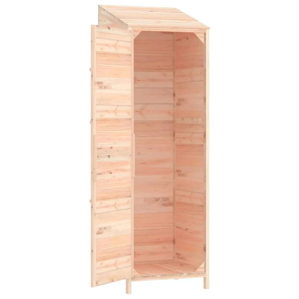 Casetta da giardino 55 x 52 x 174,5 cm in legno massello di abete marrone 02_0044051