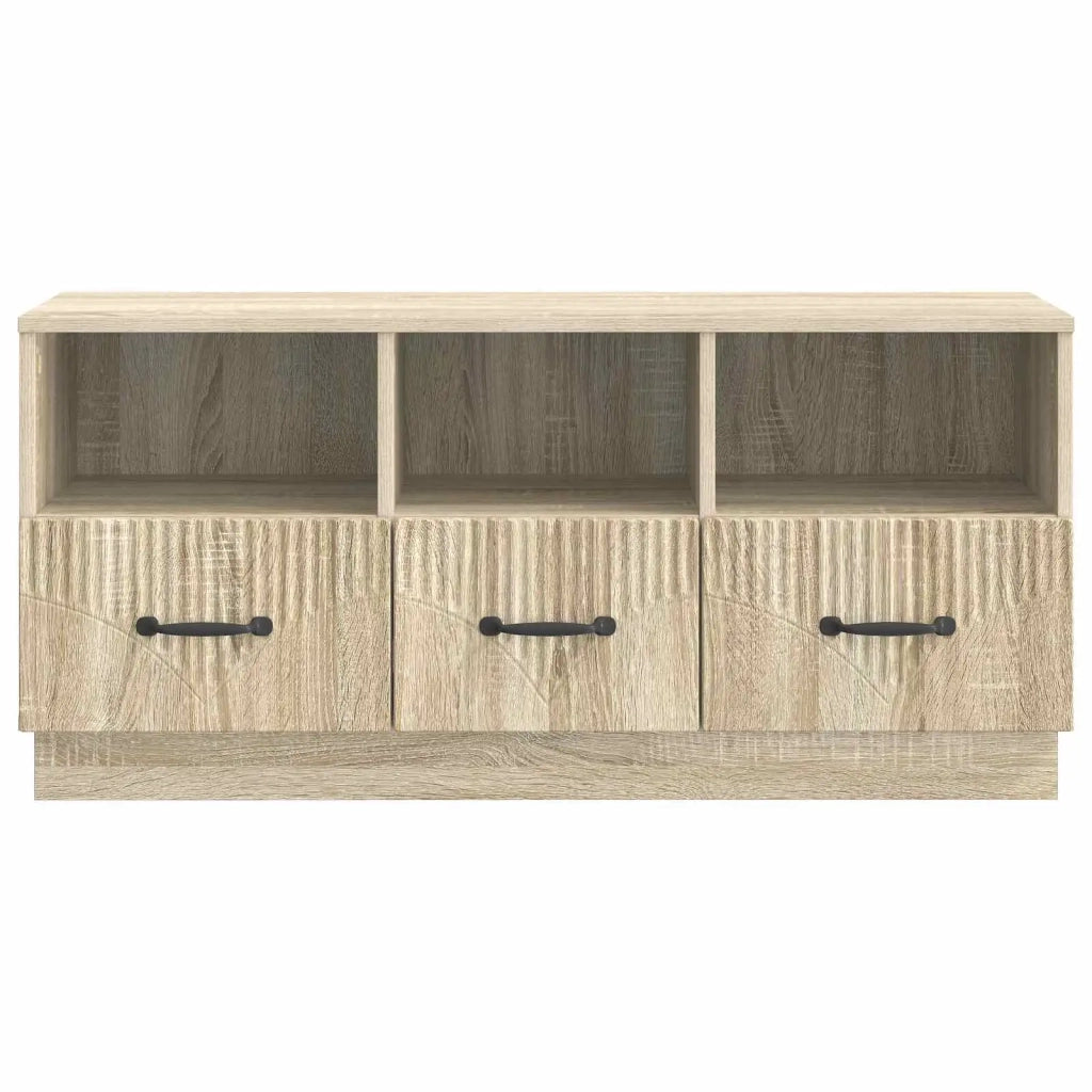 Mobile TV Rovere Sonoma 102 x 34,5 x 47 cm Legno ingegnerizzato