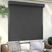 Persiana a rullo Antracite 160 x 150 cm Alluminio e poliuretano 42047074