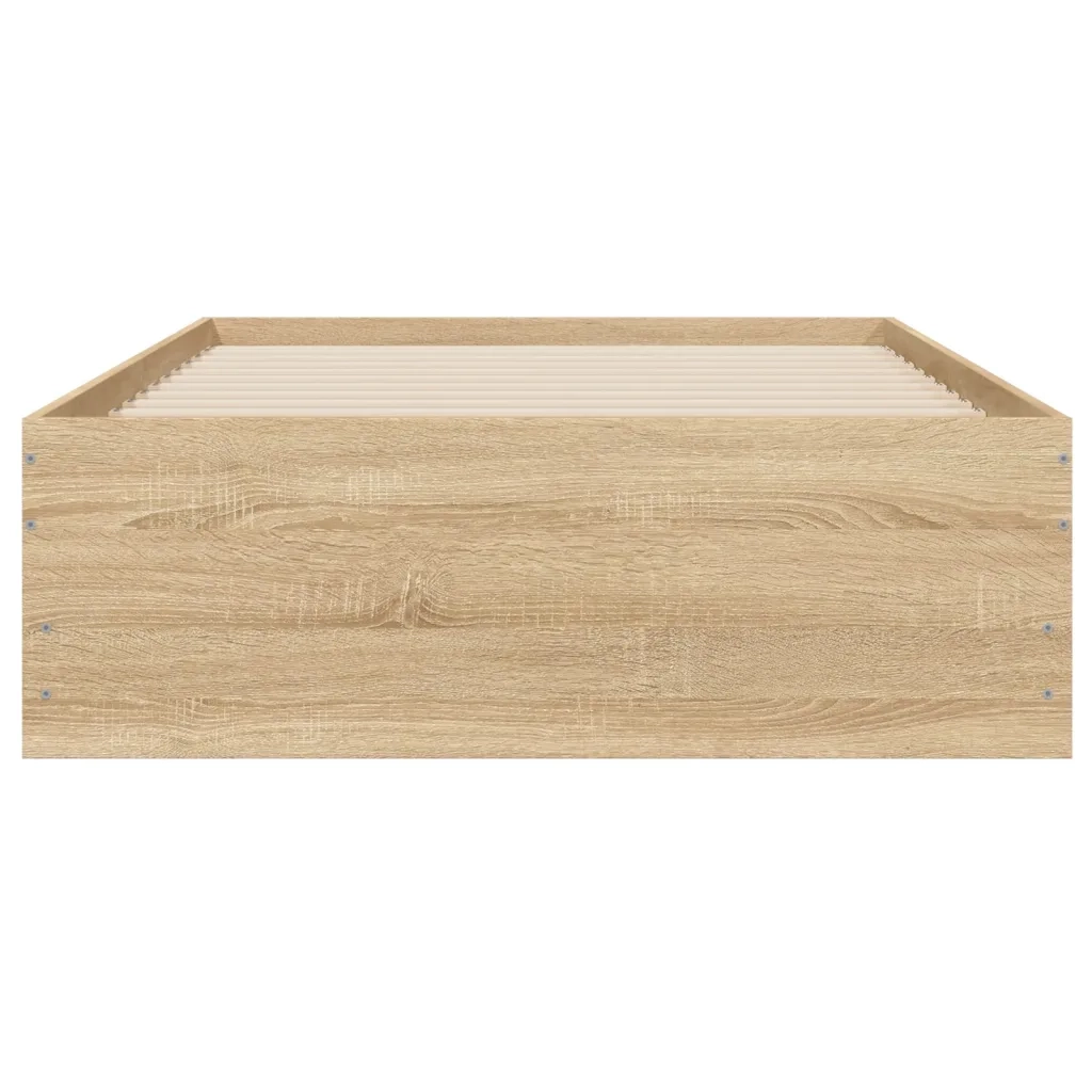 Giroletto Cassetti Rovere Sonoma 100x200 cm Legno Multistrato 3207289