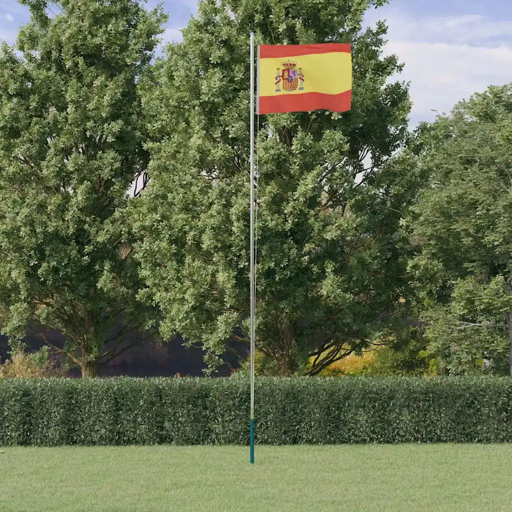 Asta e Bandiera Spagna 6,08 m Alluminio CFW1625712