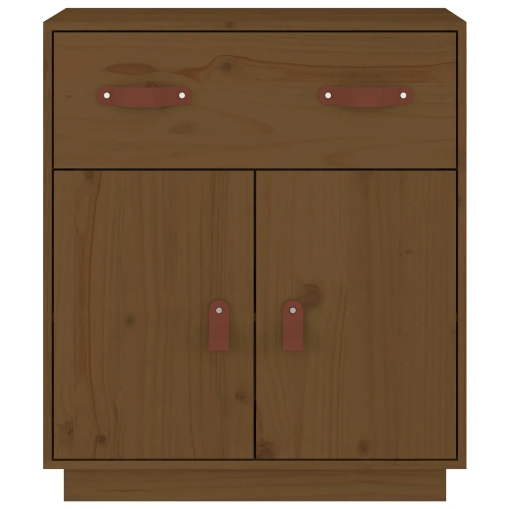 Credenza Miele 65,5x40x75 cm in Legno Massello di Pino cod mxl 25682