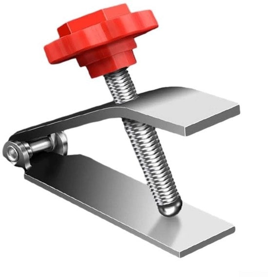 Sistema di livellamento per piastrelle 250 kg di capacità - Regolatore di altezza per piastrelle - Altezza regolabile per piastrelle - Attrezzo di livellamento - Metallo duraturo - Facile da utilizzare - Sollevatore di piastrelle