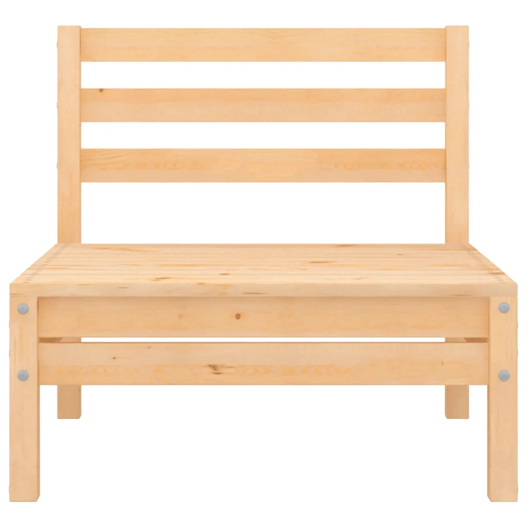 Divano Centrale da Giardino in Legno Massello di Pino  cod mxl 39557