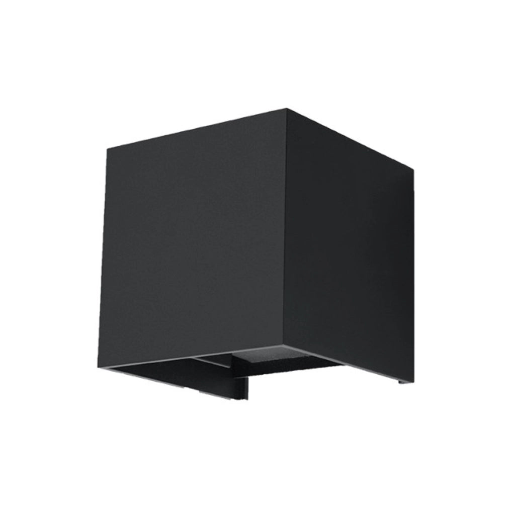 Lampada da parete LUCA nero LED IP54