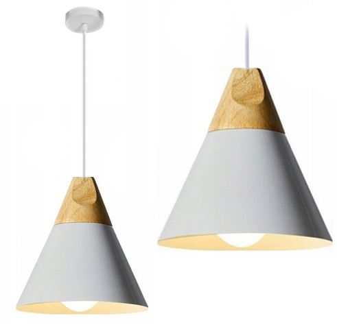 Lampada Da Soffitto Scandi C Grigia