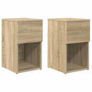 Armadietto per letto 2 pz Rovere Sonoma 29 x 31,5 x 49 cm CFW6430591