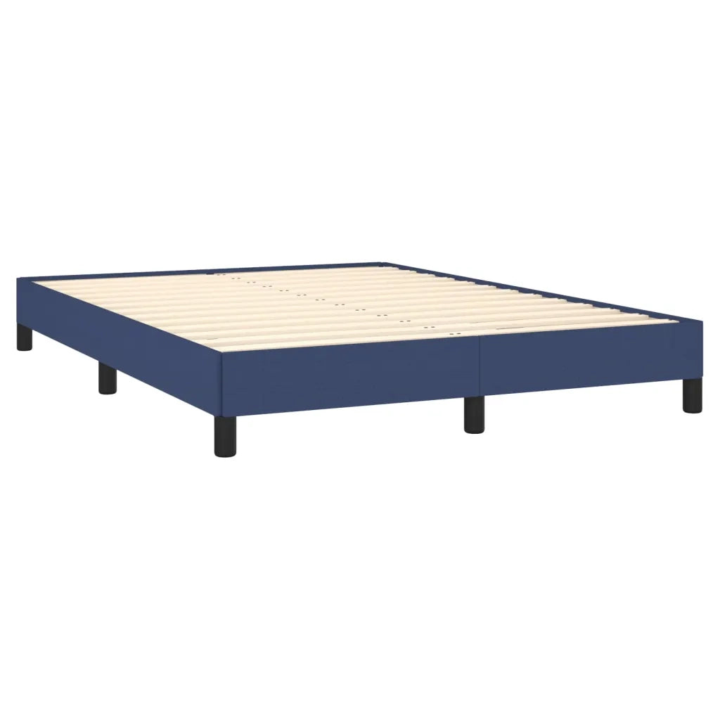 Giroletto senza Materasso Blu 140x200 cm in Tessuto 346726
