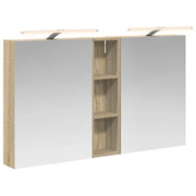 Set di Armadi da Bagno | Armadio da bagno con lo scaffale 3 pz 120 x 14,5 x 70 cm