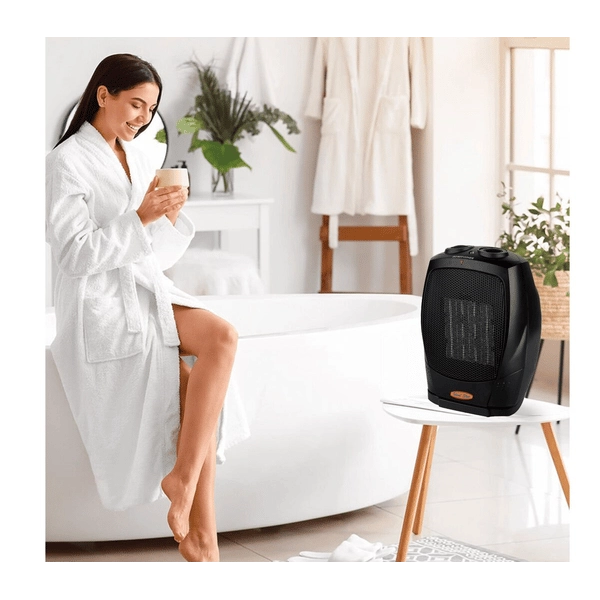 TERMOVENTILATORE CERAMICO ORIENTABILE 750/1500 Watt - IDEAL STAR