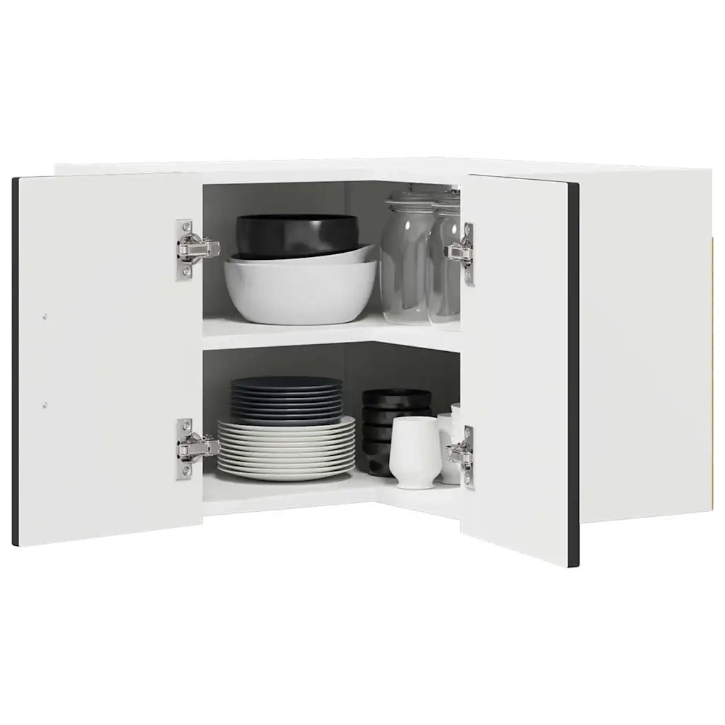 Mobile da cucina-Armadio da cucina Nero 57 x 57 x 40 cm Legno multistrato 493011