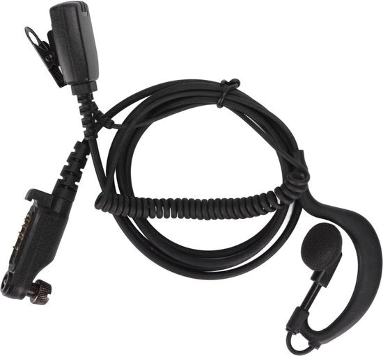 Radio a due vie per PD600 PD602 PD605 PD662 PD665 PD680 PD682 PD685 X1e X1p - Clip di cintura PTT - Alta qualità del suono