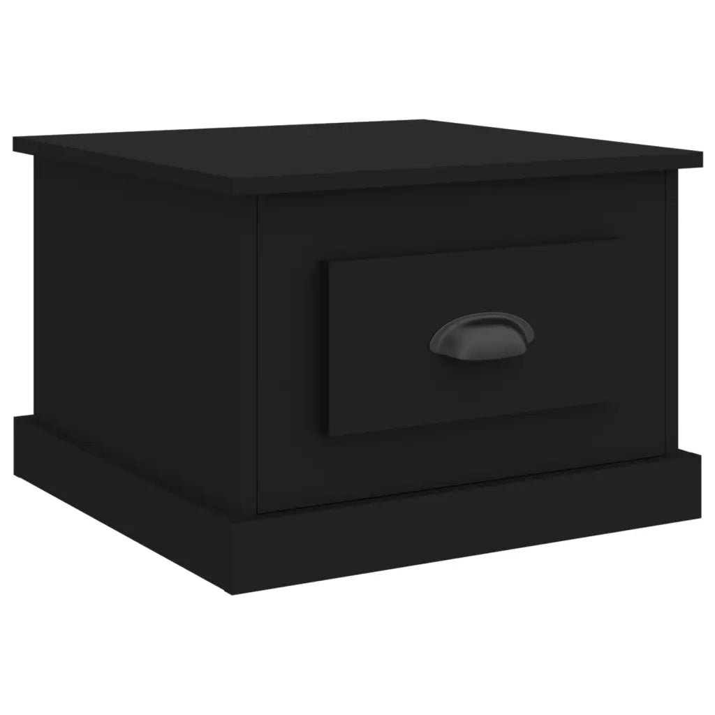 Tavolino da Salotto Nero 50x50x35 cm in Legno Multistratocod mxl 129849