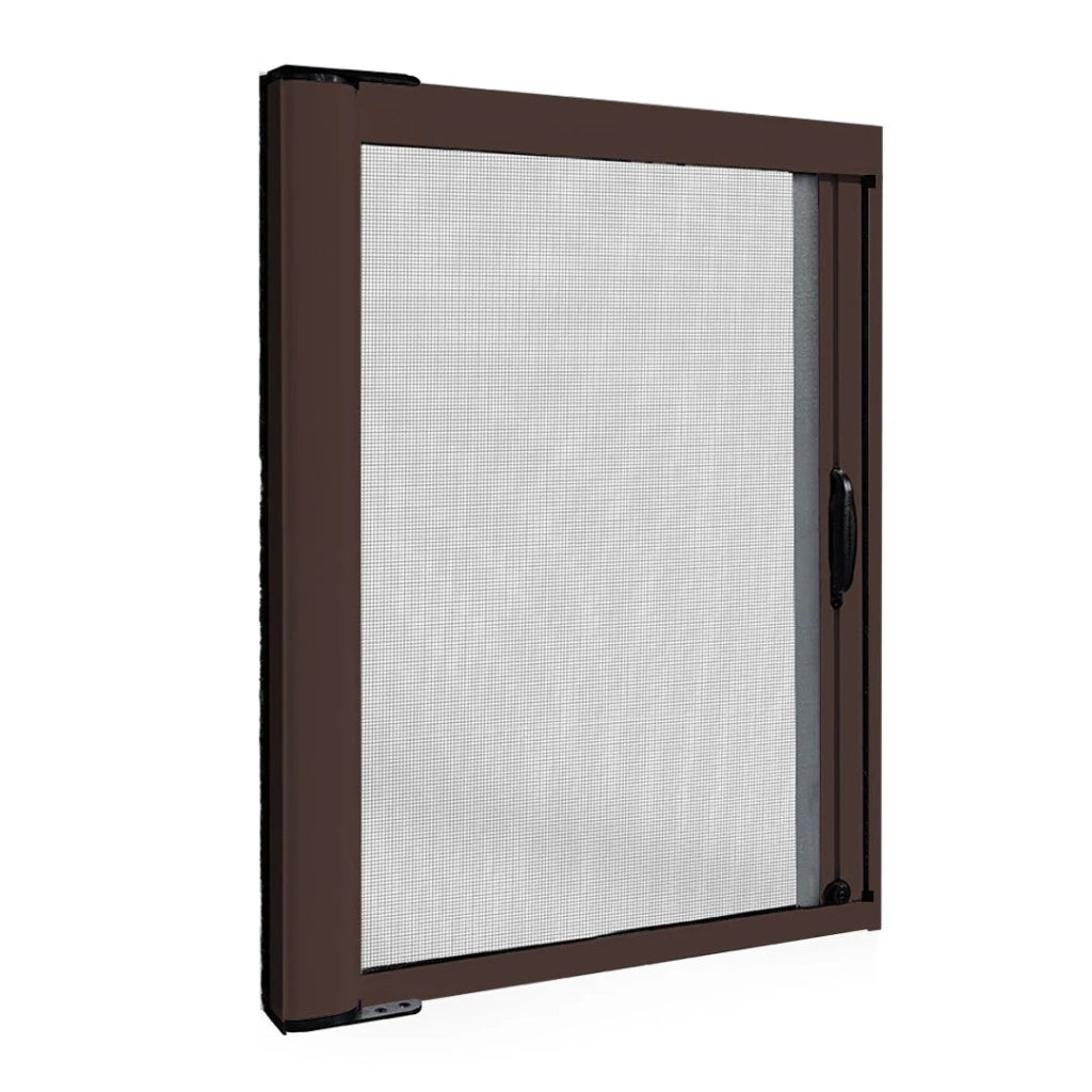 Zanzariere a rullo con cassonetto da 32mm apertura laterale 150x250 Marrone