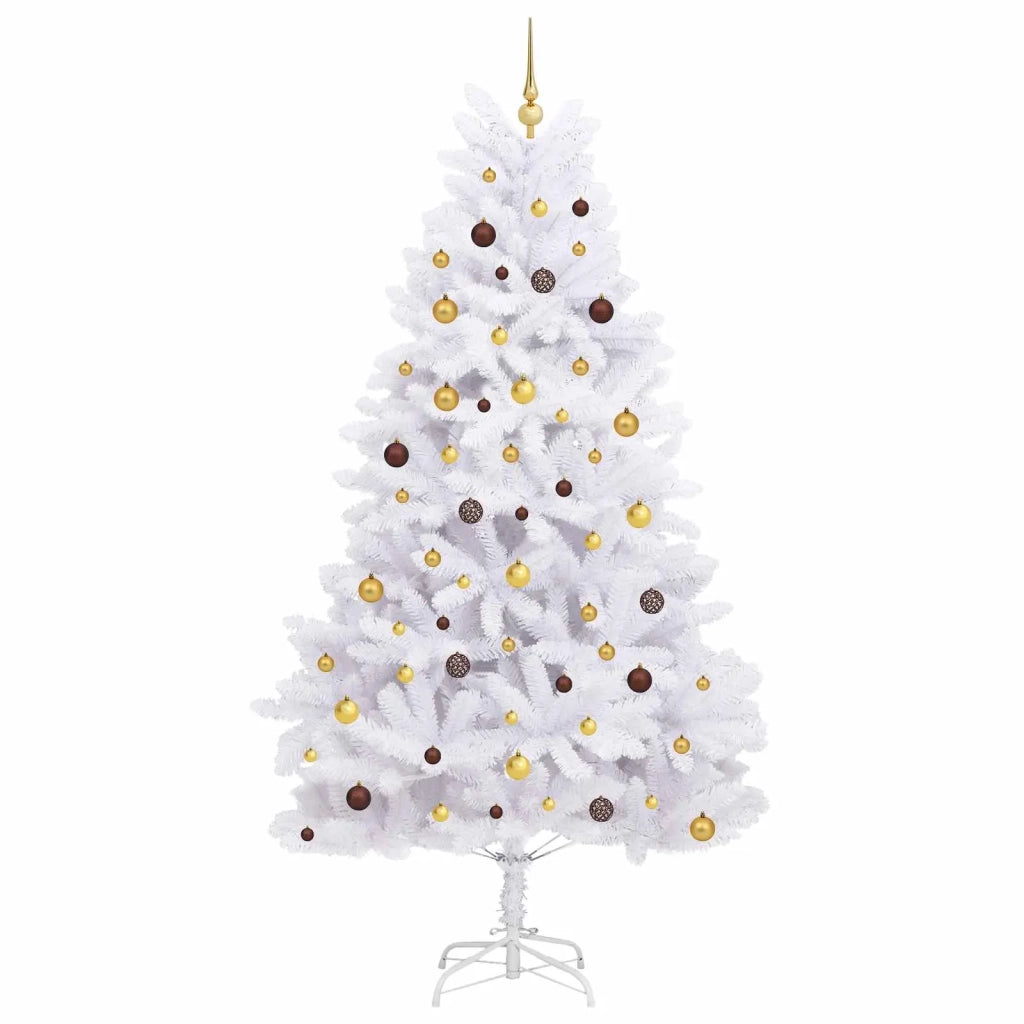 Albero di Natale artificiale Bianco 120 x 120 x 240 cm